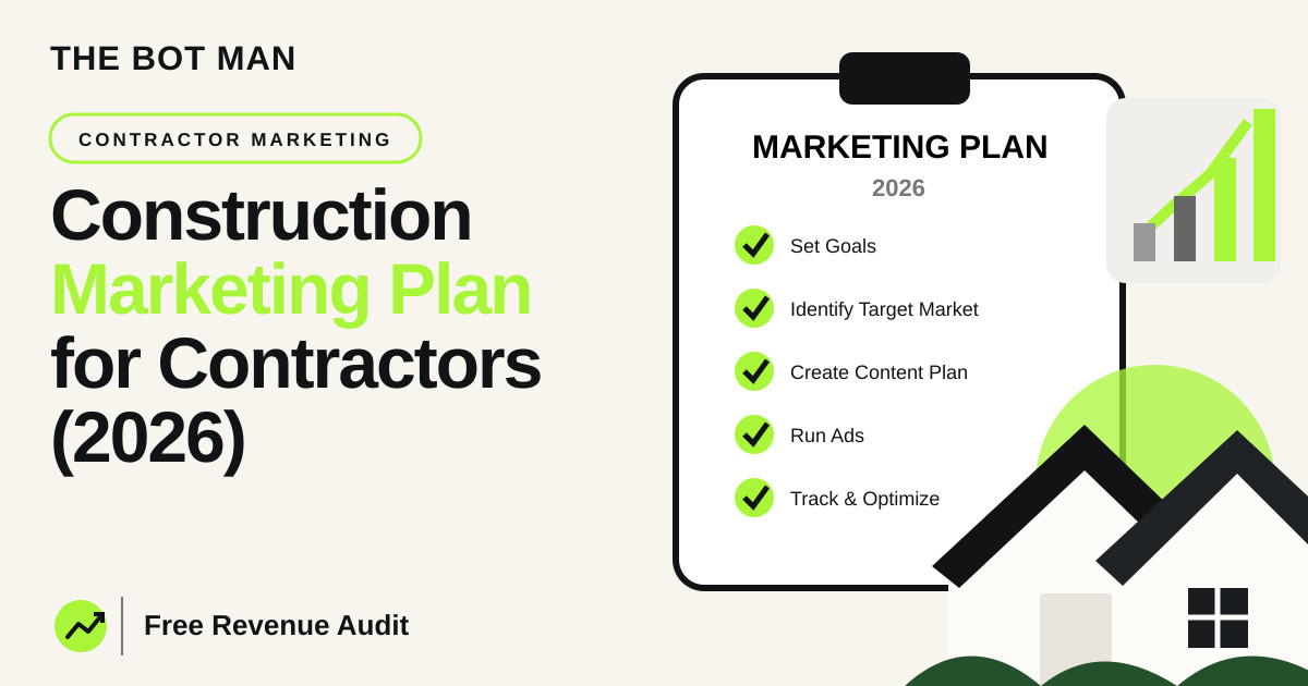 Construction Marketing Growth Plan (2026) — The Bot Man